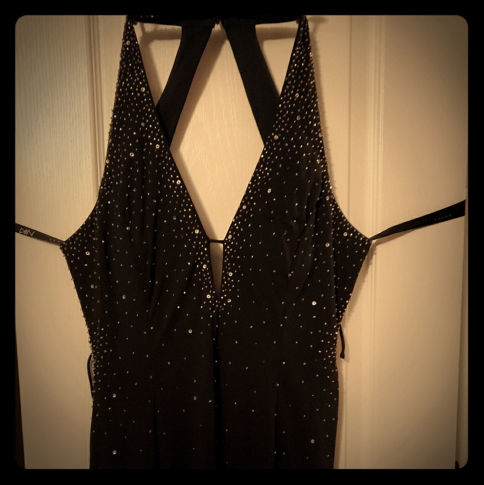 Low V Formal Dress